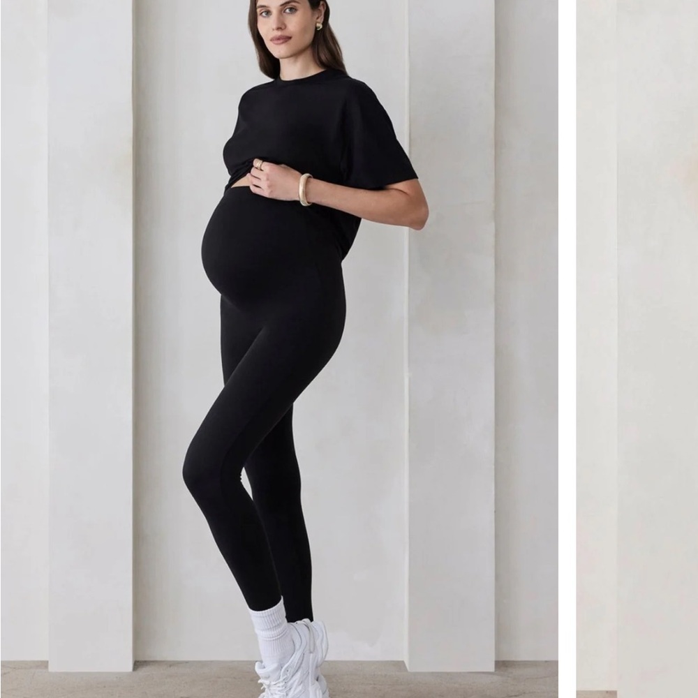 Bumpsuit NWT Black Maternity Leggings